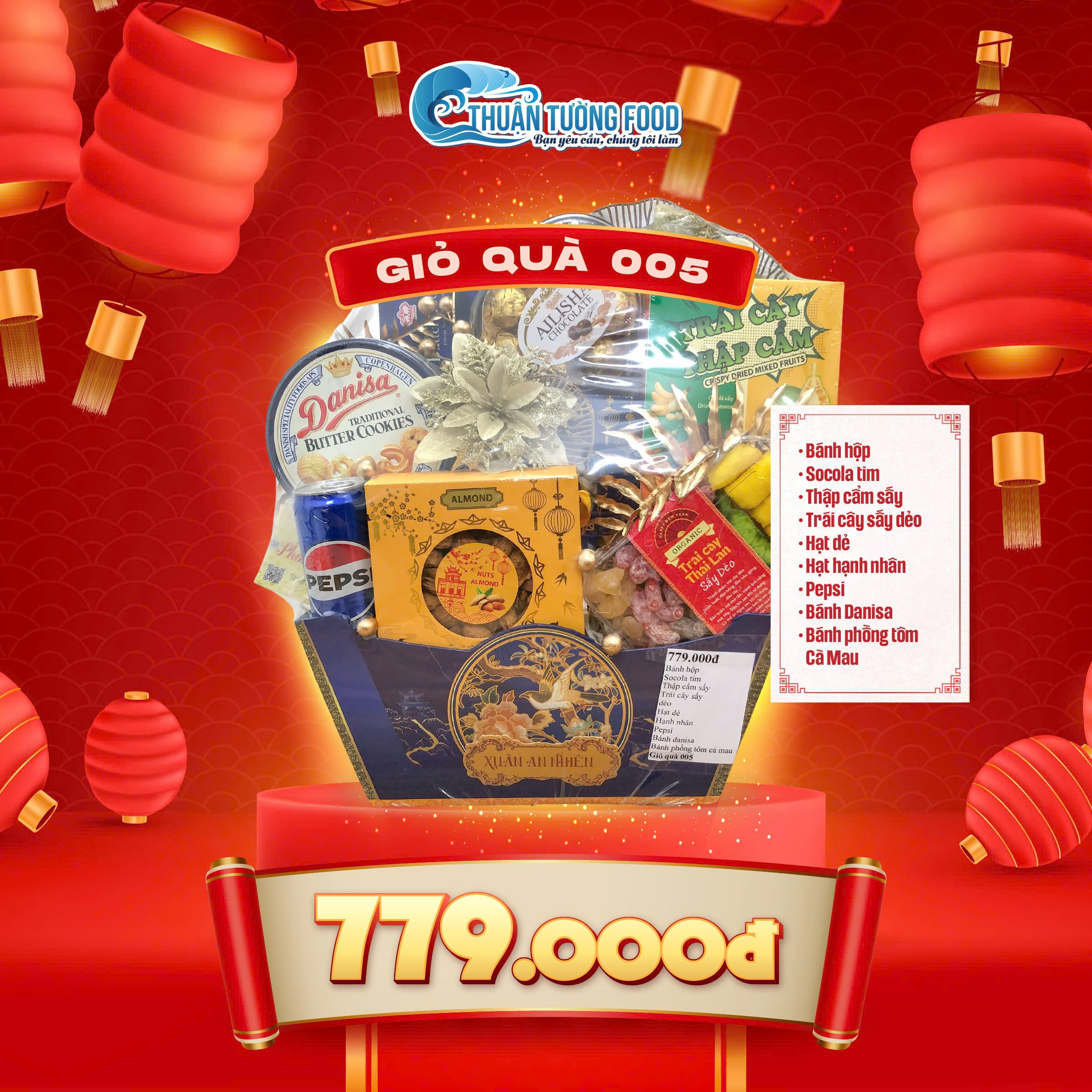 Giỏ quà tết số 5